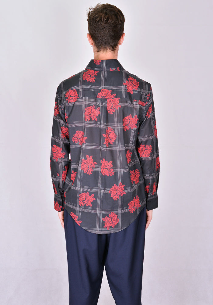 ERNEST W. BAKER アーネストダブルベーカー通販 FLORAL PRINT SHIRT