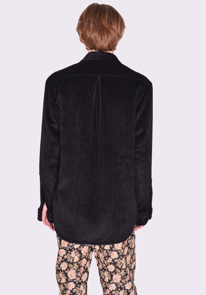 BLESS Nº 68 NECKERCHIEFER SHIRT BLACK CORDUROY | DOSHABURI Online Shop