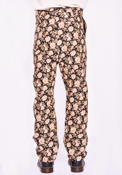 BLESS Nº 78 3080 SMLXL LONG TROUSERS FLOWER GOBELIN BLACK | DOSHABURI Online Shop