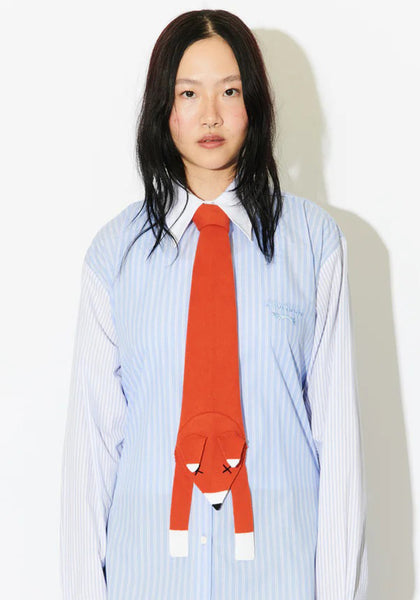 CHARLES JEFFREY LOVERBOY ANIMAL TIE ORANGE SS25 | DOSHABURI Shop