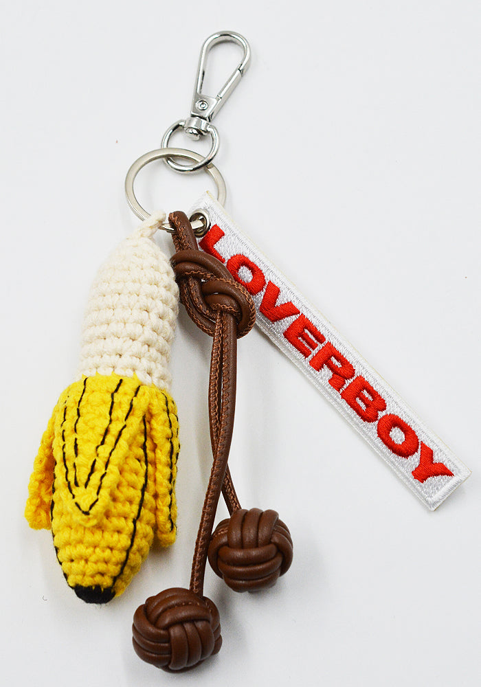 CHARLES JEFFREY LOVERBOY BAG CHARM BANANA FW25 | DOSHABURI Shop