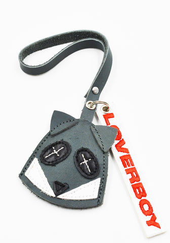 CHARLES JEFFREY LOVERBOY BAG TAG GREY FW25 | DOSAHBURI Online Shop