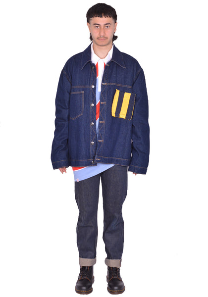 CHARLES JEFFREY LOVERBOY CARGO DENIM JACKET SS25 | DOSHABURI Shop