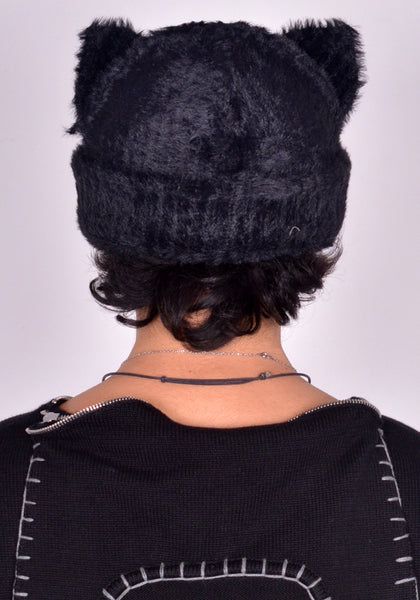 CHARLES JEFFREY LOVERBOY FLUFFY CHUNKY EARS BEANIE FW24 | DOSHABURI Shop