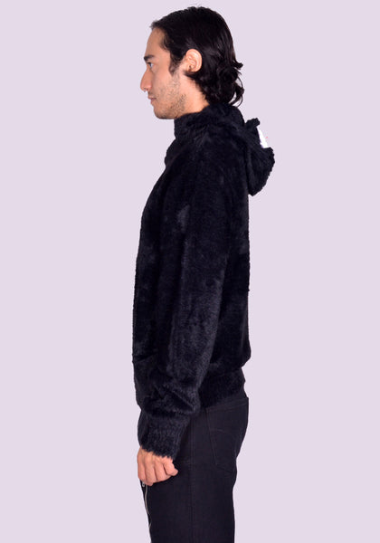 CHARLES JEFFREY LOVERBOY FLUFFY EARS BALACLAVA SWEATER FW24 | DOSHABURI Shop