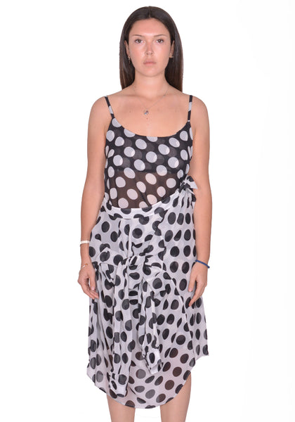 CHARLES JEFFREY LOVERBOY HUG SLIP DRESS POLKA DOT SS25 | DOSHABURI Shop