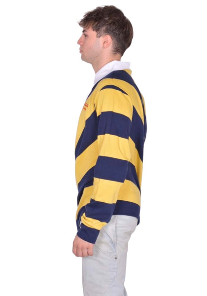 CHARLES JEFFREY LOVERBOY TOPSY TURVY POLO YELLOW FW25 | DOSHABURI Shop