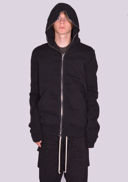 RICK OWENS DRKSHDW DU02D2291 F GIMP ZIP SWEAT HOODIE BLACK FW24 | DOSHABURI Online Shop