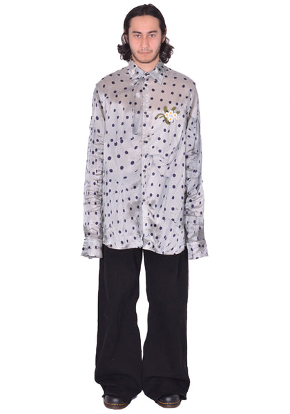 EGONLAB. SH006C LONGSLEEVE SHIRT DOTTS SS25  | DOSHABURI Online Shop