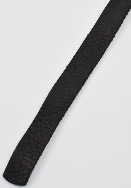 GUIDI BLT0 UNISEX BISON FULL GRAIN LEATHER BELT BLACK | DOSHABURI Shop