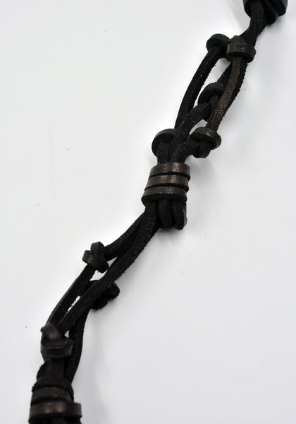 GUIDI CRD00 FULL GRAIN LEATHER KEY CHAIN BLACK | DOSHABURI Shop