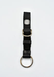 GUIDI KH03 CUOIO FULL GRAIN LEATHER KEY HOLDER BLACK | DOSHABURI Online Shop