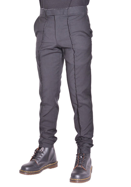 HODAKOVA HORSEHAIR TROUSERS BLACK SS26 | DOSHABURI Online Shop