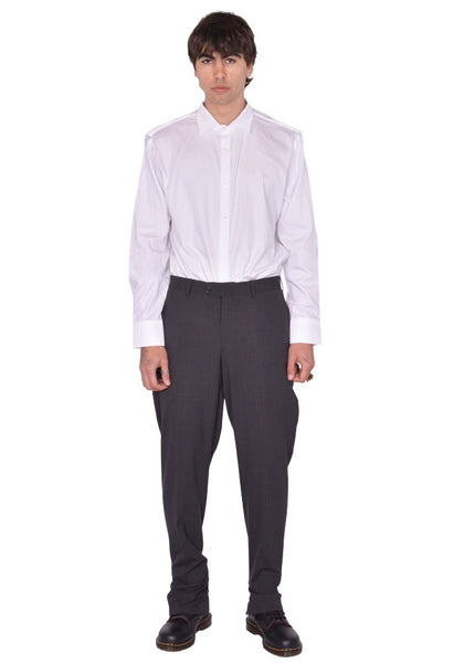 HODAKOVA SKINNY SUIT TROUSERS GREY SS26 | DOSHABURI Online Shop