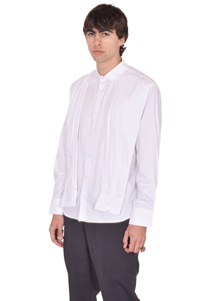 HODAKOVA SLEEVE SHIRT WHITE SS26 | DOSHABURI Online Shop