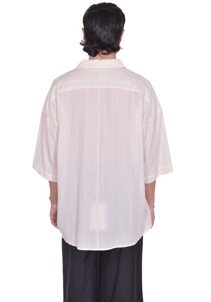 INDIVIDUAL SENTIMENTS SH59S-LC46 BOWLING SHIRT ECRU SS25 | DOSHABURI Shop