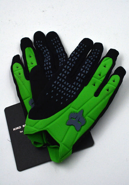 KIKO KOSTADINOV FOX LAB RACING GLOVES GREEN SS25 | DOSHABURI Shop