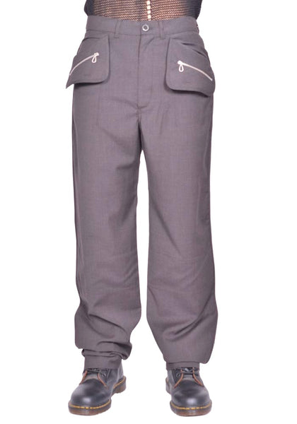 KIKO KOSTADINOV MEN KKSS26T03-11 KOMLO TROUSER UMBER BROWN SS26 | DOSHABURI Shop