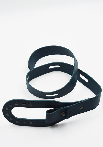 KIKO KOSTADINOV MEN ORVOS BELT PEACOCK BLUE FW25 | DOSHABURI Shop