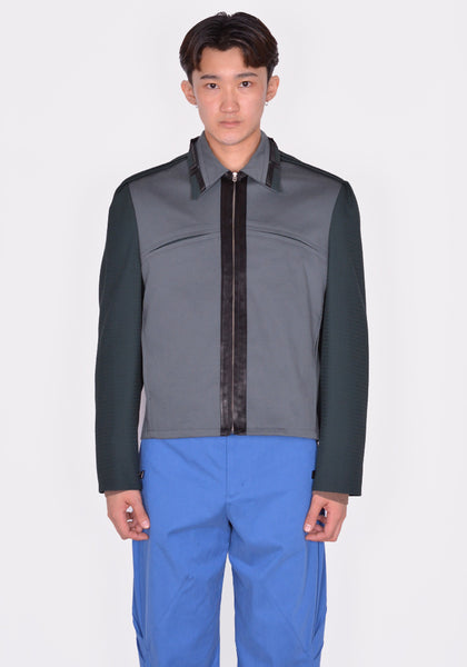 KIKO KOSTADINOV MEN UGO BLOUSON GREY/GREEN/BLACK | 50%OFF SALE | DOSHABURI Online Shop