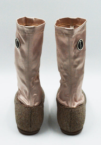 KIKO KOSTADINOV PROXIMA LOW BALLERINA SHOES OATMEAL/PALE PINK FW25 | DOSHABURI Shop