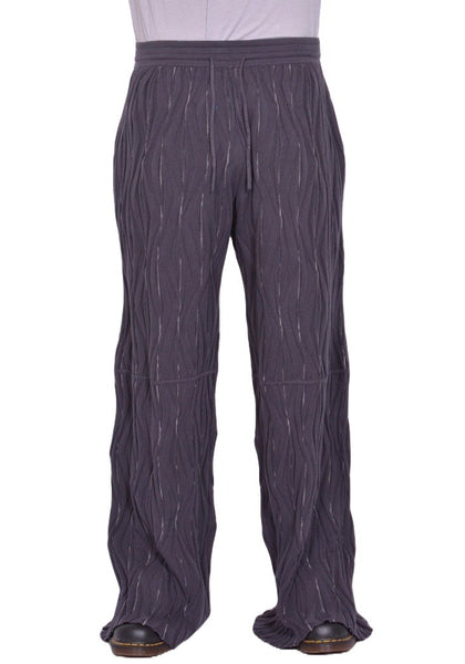 KIKO KOSTADINOV RADAY KNIT TROUSER GREY SWIRL FW25 | DOSHABURI Shop