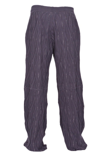 KIKO KOSTADINOV RADAY KNIT TROUSER GREY SWIRL FW25 | DOSHABURI Shop