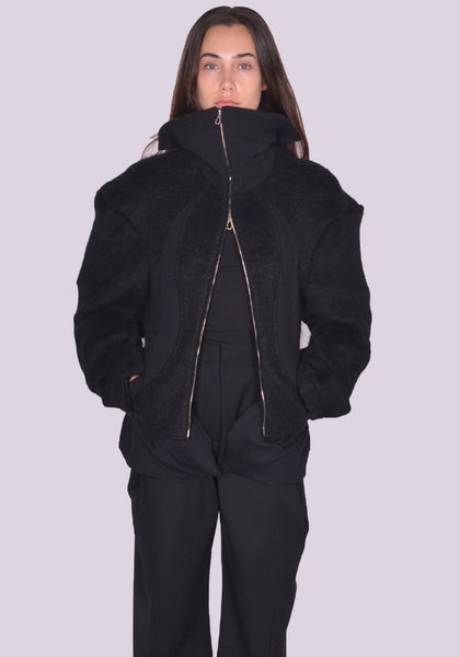 KIKO KOSTADINOV WOMEN BOUNTY JACKET BLACK FW24 | DOSHABURi Online Shop