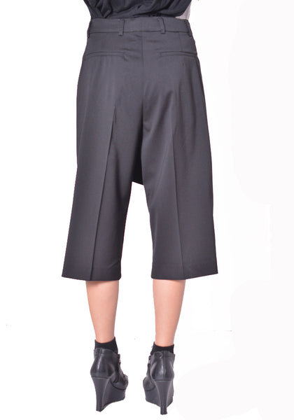 KIKO KOSTADINOV WOMEN KKWAW26T06-17 LINNET WRAP CULOTTES CROW BLACK 2026FW | DOSHABURI Shop 