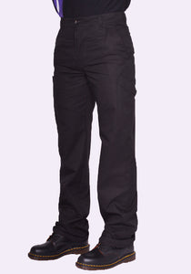 KIKO KOSTADINOV MEN ZAFAR CARGO TROUSER BLACK SS25 | DOSHABURI Shop