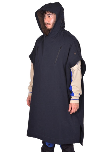 KIKO KOSTADINOV x FOX LAB FLEECE OVERSHIRT BLACK FW25