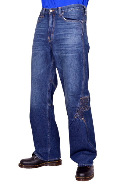 KIKO KOSTADINOV x LEVI'S ARTICULATE BAGGY JEANS BLUE | DOSHABURI Shop 