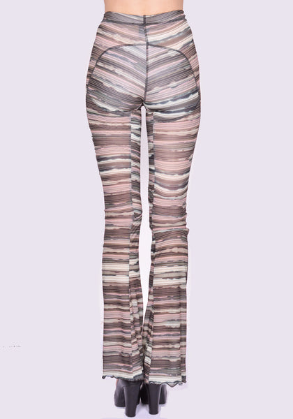 KNWLS HALCYON LEGGINGS BLEACH STRIPE FW24 | DOSHABURI Online Shop