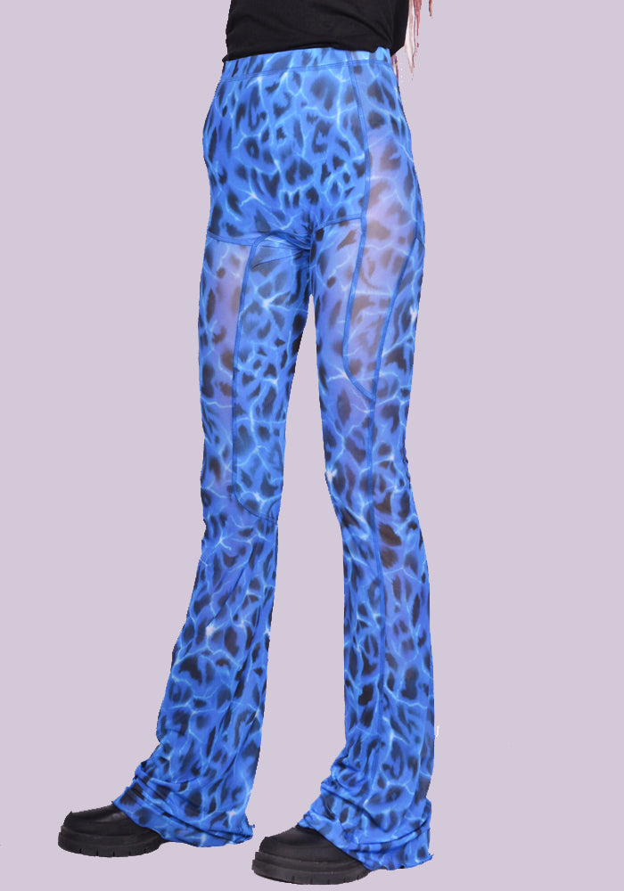 KNWLS SS24-HL0AQULEO HALCYON LEGGINGS AQUA LEO SS24 | DOSHABURI Online Shop