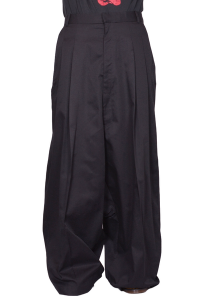 LU'U DAN OWLINE TROUSERS BLACK SS26 | DOSHABURI Onlin Shop