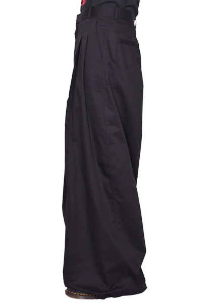 LU'U DAN OWLINE TROUSERS BLACK SS26 | DOSHABURI Onlin Shop