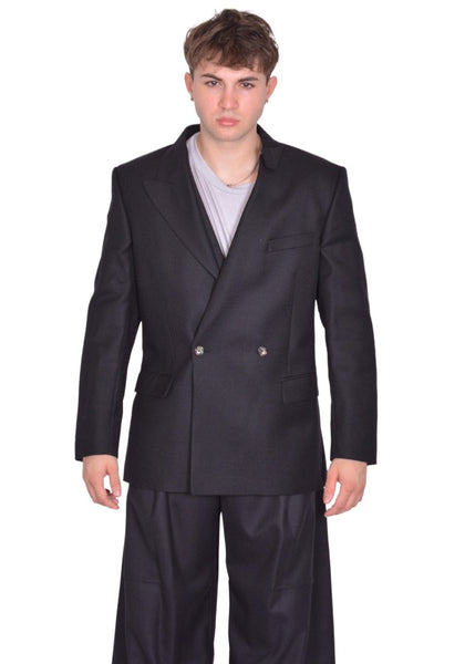 MAINA YEE BACK JACK DB JACKET BLACK FW25 | DOSHABURI Shop