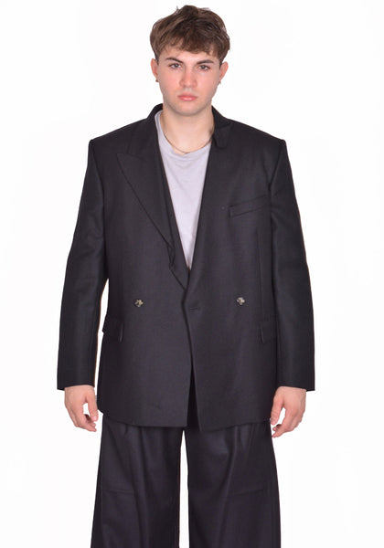 MAINA YEE BACK JACK DB JACKET BLACK FW25 | DOSHABURI Shop