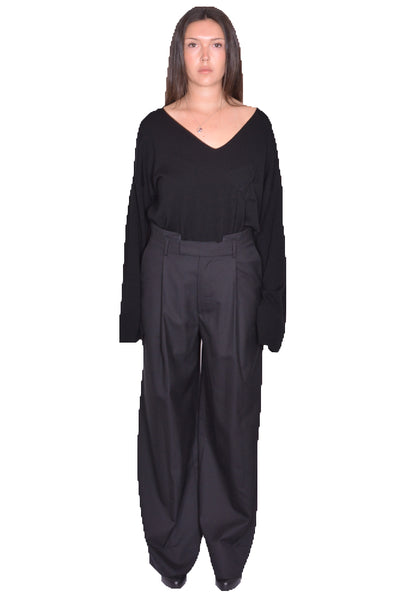 MARINA YEE  DIETRICH WIDE LEGGED PLEATED TROUSERS SS25 | DOSHABURI Shop