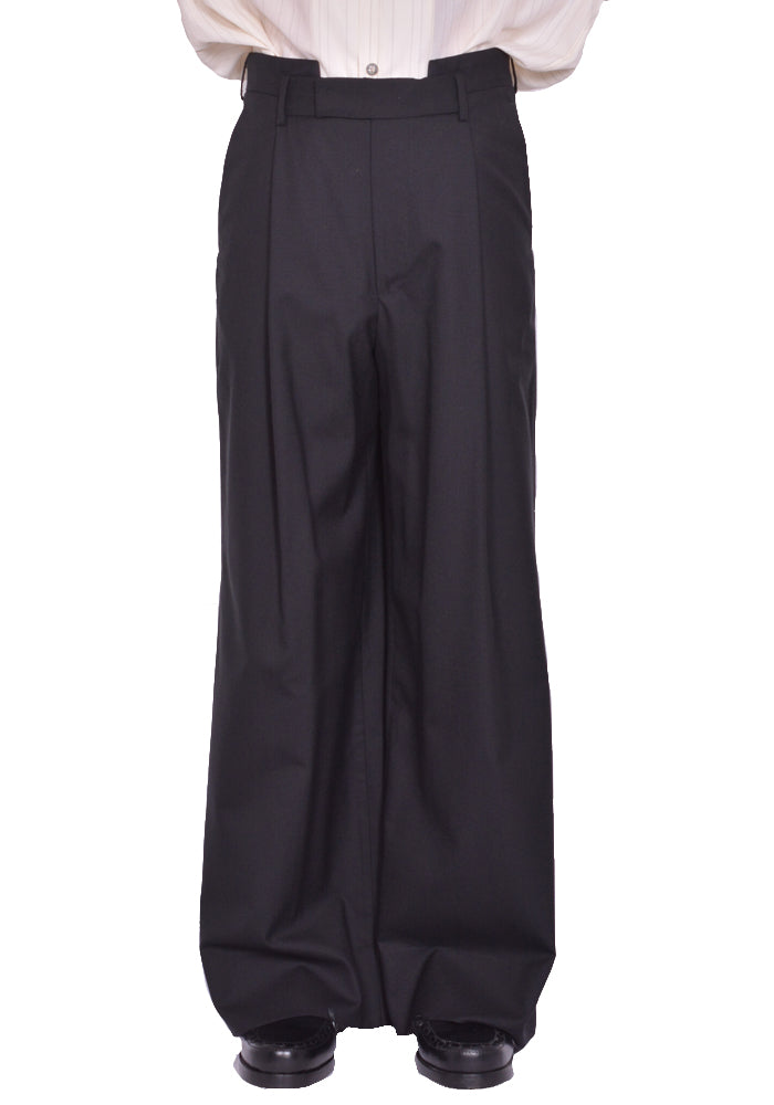 MARINA YEE  DIETRICH WIDE LEGGED PLEATED TROUSERS SS25 | DOSHABURI Shop