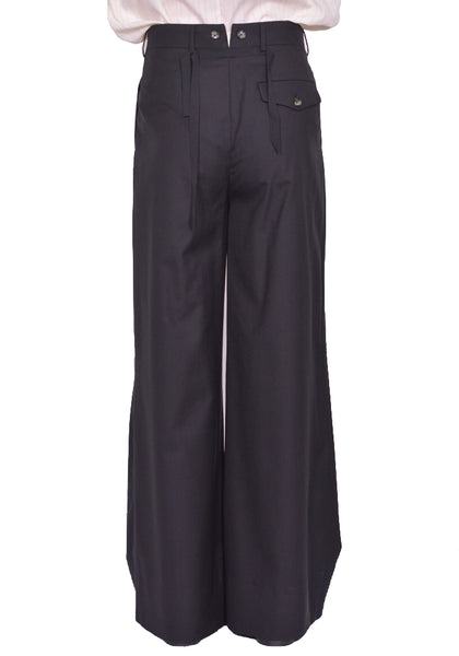 MARINA YEE  DIETRICH WIDE LEGGED PLEATED TROUSERS SS25 | DOSHABURI Shop