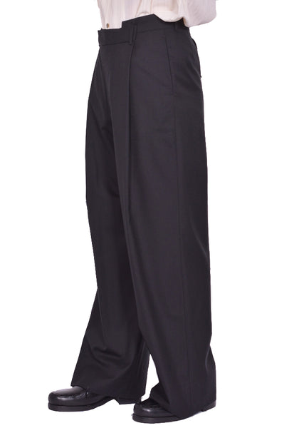 MARINA YEE  DIETRICH WIDE LEGGED PLEATED TROUSERS SS25 | DOSHABURI Shop