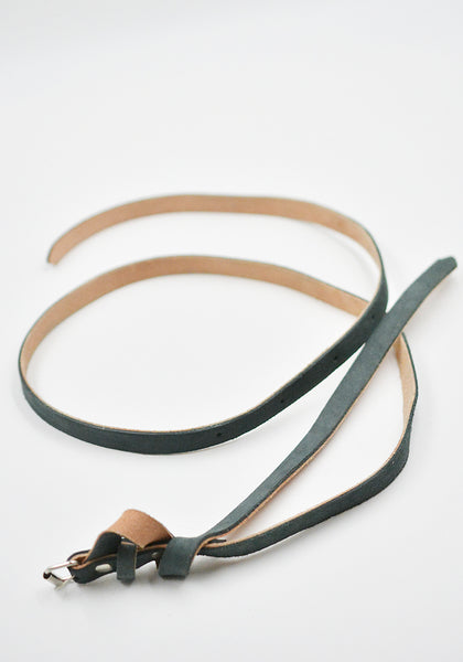 MARINA YEE U-TURN 15 ORIGAMI BELT BLACK/NUDE SS26 | DOSHABURI Shop