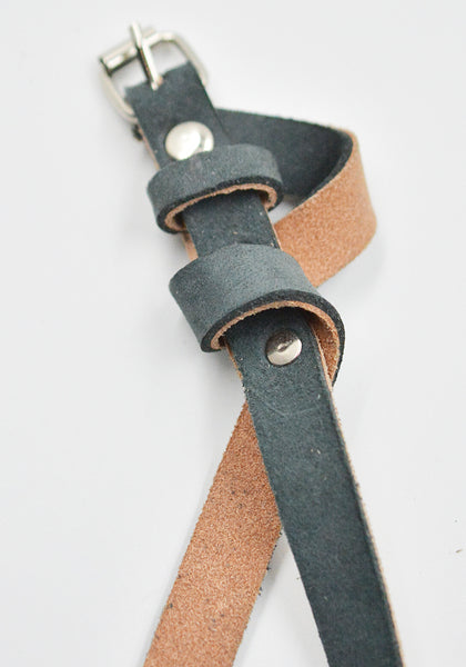 MARINA YEE U-TURN 15 ORIGAMI BELT BLACK/NUDE SS26 | DOSHABURI Shop