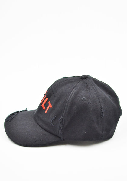 MATIERES FECALES UNISEX CULT CAP BLACK FW26 | DOSHABURI Shop