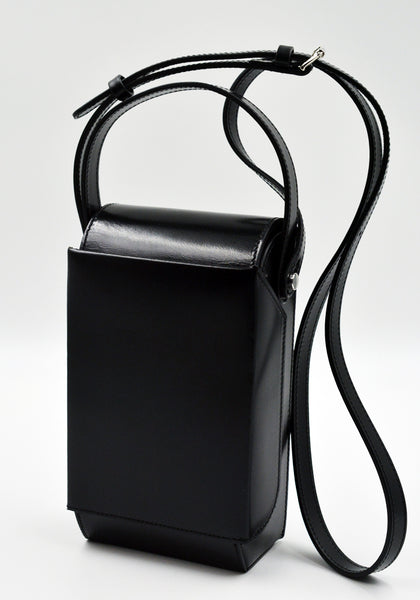 MERRYL TIELMAN FRANK CROSSBODY BAG SHINY BLACK | DOSHABURI Online Shop