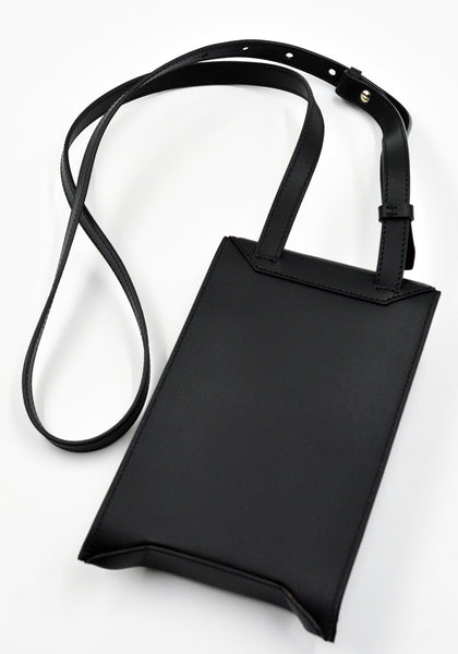 MERRYL TIELMAN JOOST PHONE POUCH BLACK MATTE SS25 | DOSHABURI Shop