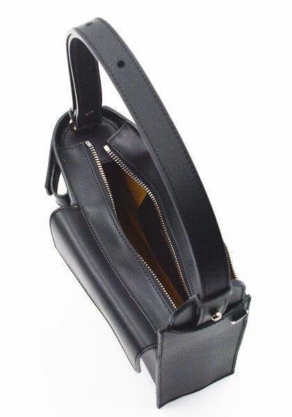 MERRYL TIELMAN LOUWRENS SHOULDER/CROSBODY BAG BLACK MATTE | DOSHABURI Shop