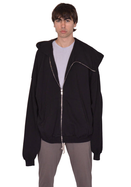 RICK OWENS DRKSHDW MOUNNTAIN HUN HOODIE BLACK SS26 | DOSHABURI Shop