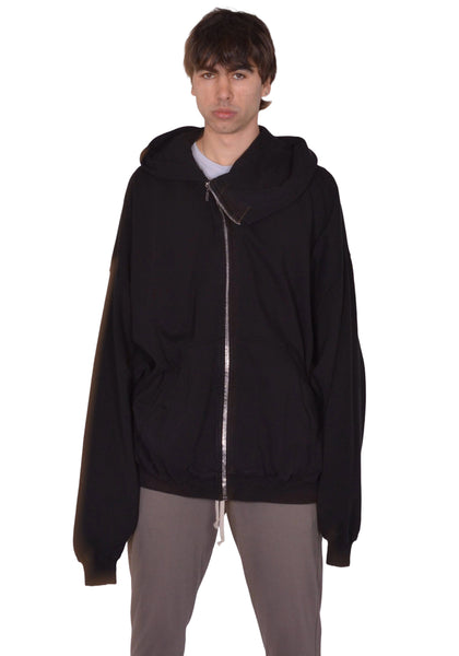 RICK OWENS DRKSHDW MOUNNTAIN HUN HOODIE BLACK SS26 | DOSHABURI Shop